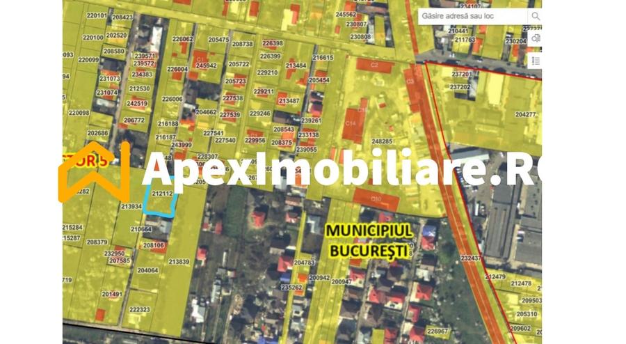 Teren Construcții intravilan de 1246 mp, în Progresul