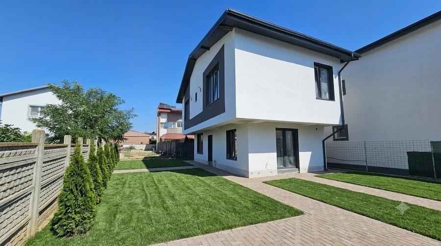 Casă individuală cu 4 camere cu Canalizare în Chiajna