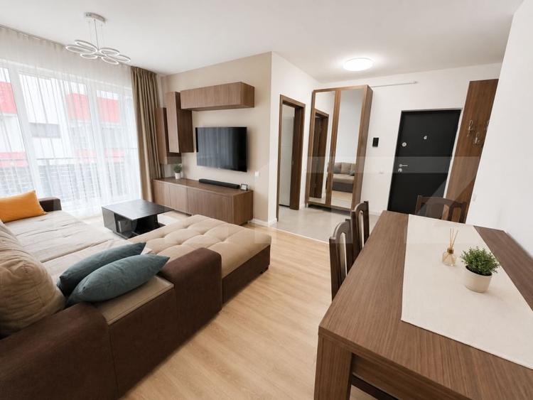 Apartament 2 camere deco, parcare subterana inclusă, balcon, zona Sub Cetate - 2