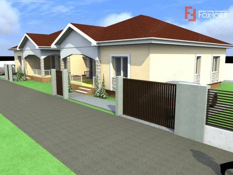 Casă cu 3 camere cu Teren 343 Mp în Beregsău Mare