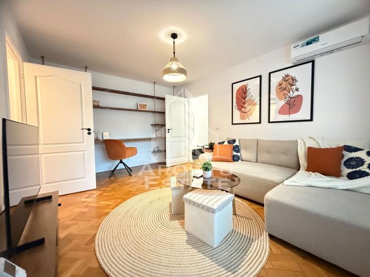 Apartament cu 2 camere semidecomandat în Tipografilor