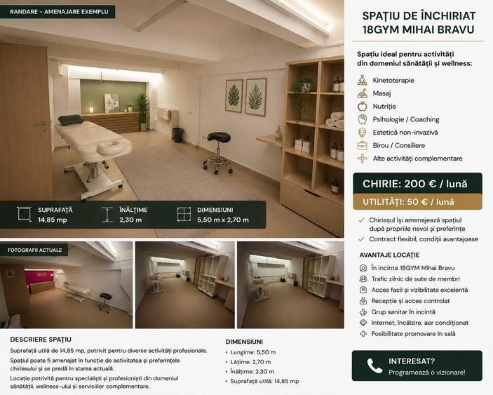 Spațiu comercial, de 36 mp, în Mihai Bravu