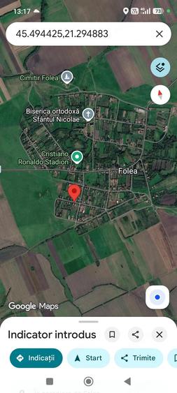 Vand teren intravilan 1439mp jud timis - 2