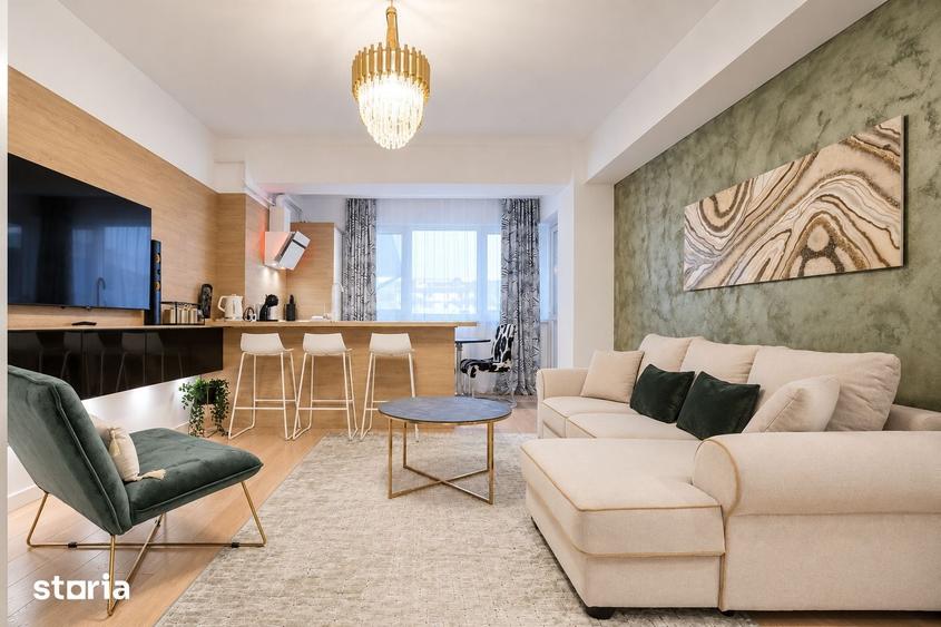 Apartament cu 2 camere semidecomandat în Rediu
