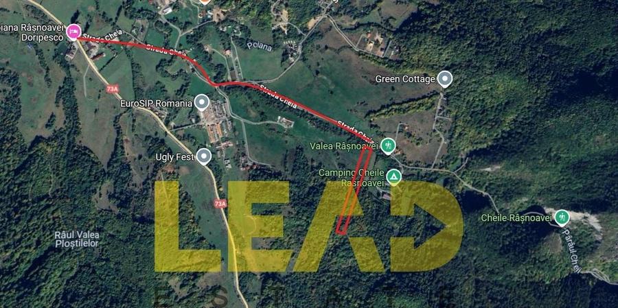 Teren agricol extravilan de 20000 mp, în Cheile Râșnoavei