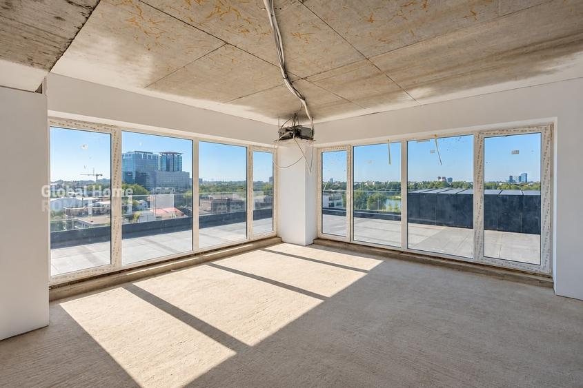 Penthouse cu 4 camere decomandat în Floreasca