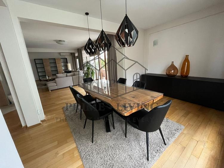 Apartament cu 4 camere decomandat, mobilat în Herăstrău