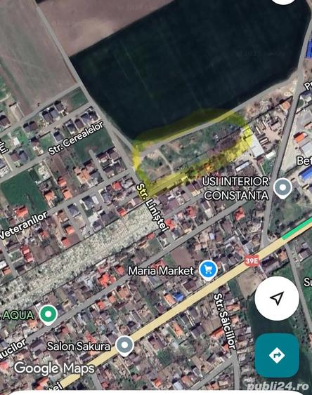 Teren de 400 mp, în Cumpăna