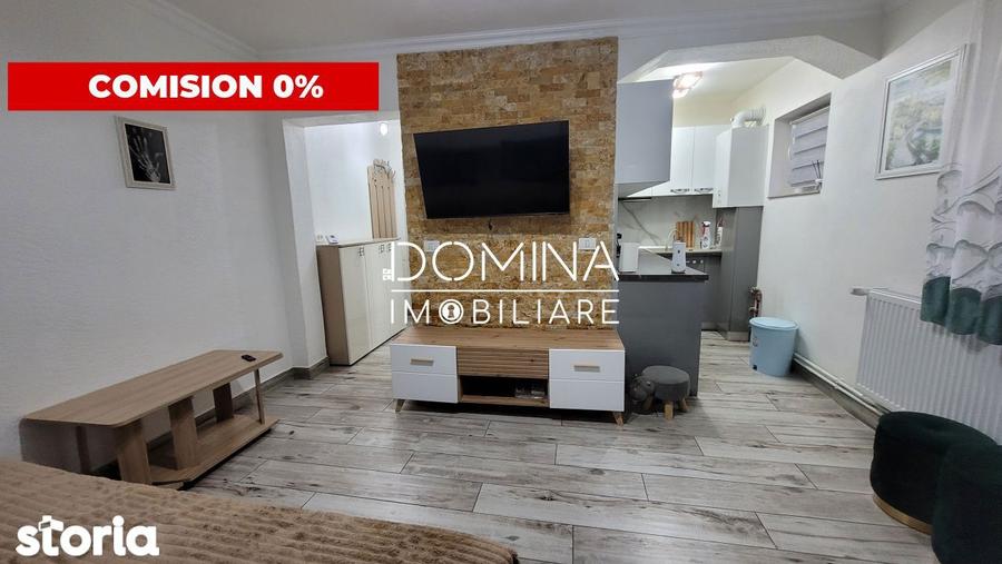 Apartament cu 2 camere semidecomandat, mobilat în Central