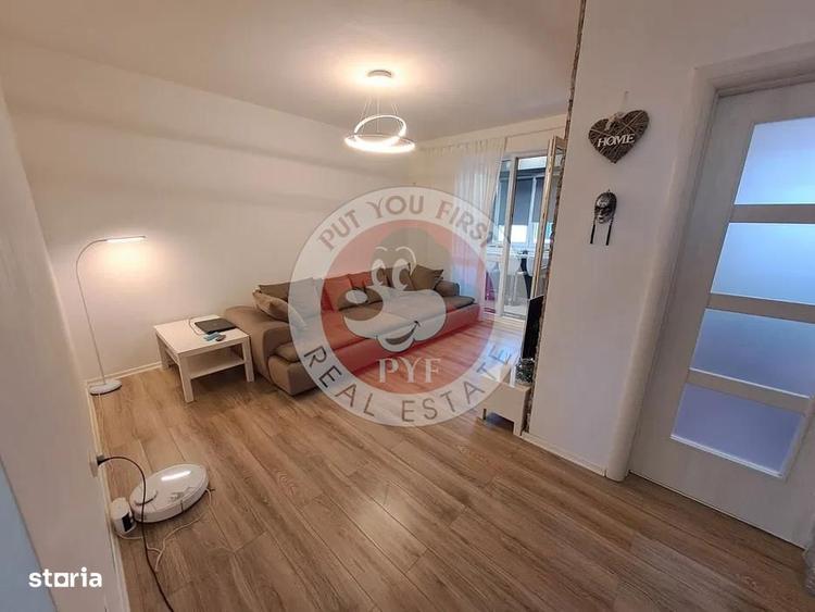 Apartament cu 3 camere semidecomandat în Chiajna