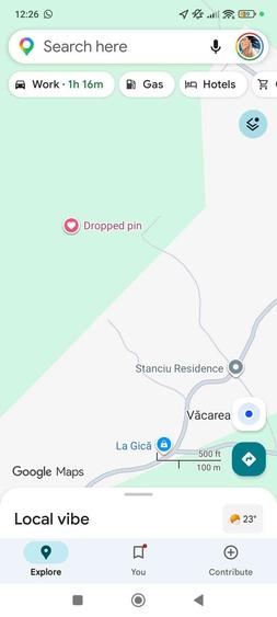 Teren de 4800 mp, în Văcarea