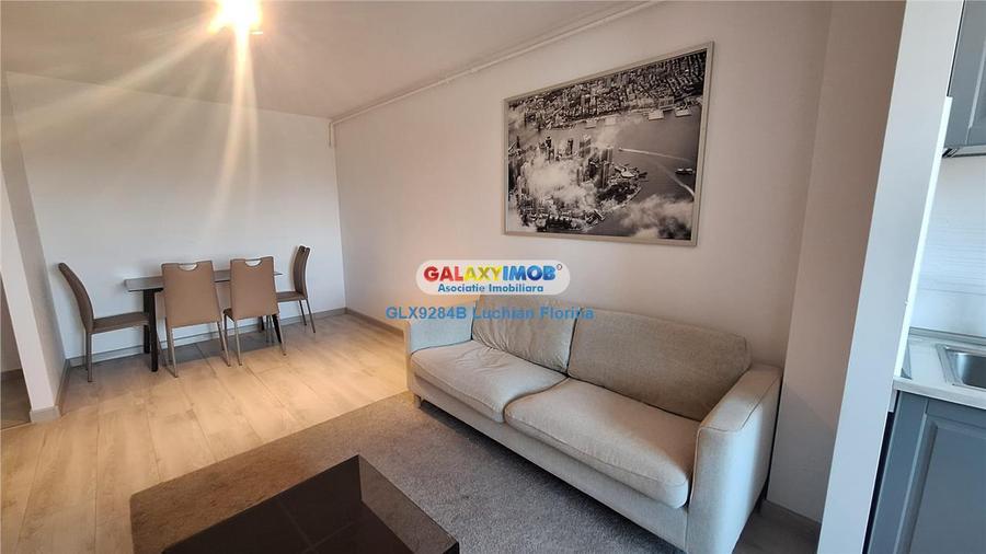 Apartament cu 2 camere semidecomandat, mobilat în Theodor Pallady