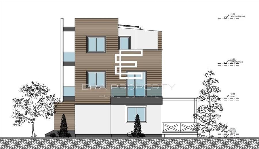 Duplex cu 4 camere cu Canalizare în Gușterița