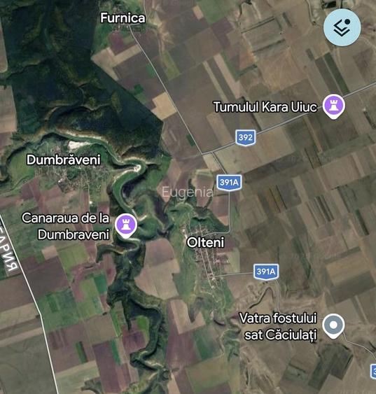 Teren intravilan de vanzare 3.200 mp in Olteni, jud. Constan?a