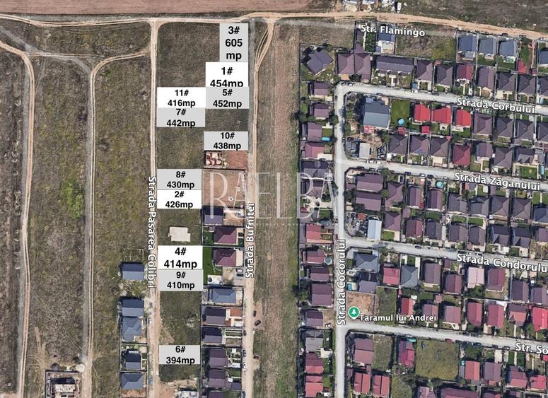 Teren Construcții intravilan de 394 mp, în Dobroești