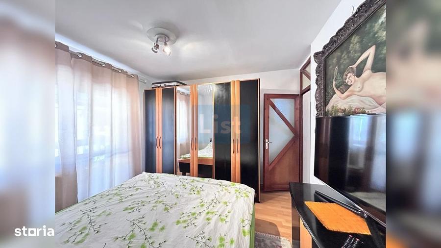Apartament cu 3 camere decomandat, mobilat în Central