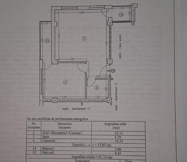 Apartament cu 2 camere decomandat, mobilat în Primo