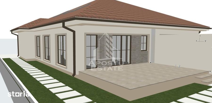 Duplex cu 3 camere, pe parter, de vanzare, in Sacalaz - 1
