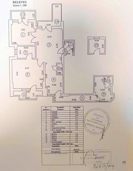 Apartament cu 4 camere semidecomandat, mobilat în Armeneasca
