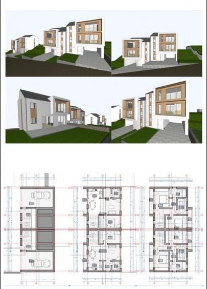 Casă cu 4 camere cu Teren 340 Mp în Chinteni