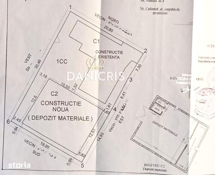 Casă cu 4 camere cu Teren 621 Mp în Brătianu