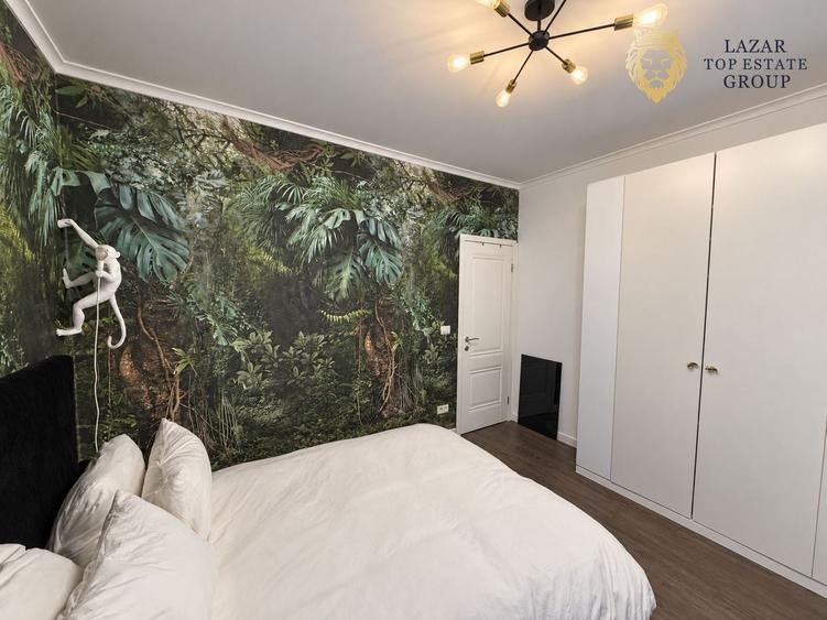 Apartament cu 3 camere semidecomandat, mobilat în UTA