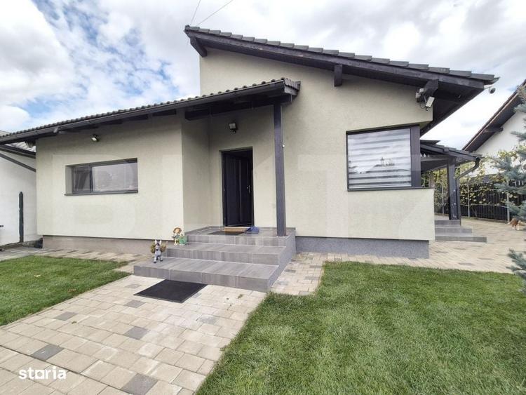 Vand casa individuala 120 mp-Teren 500 mp-Fotovoltaice 8,2 kW-Sancraiu - 4