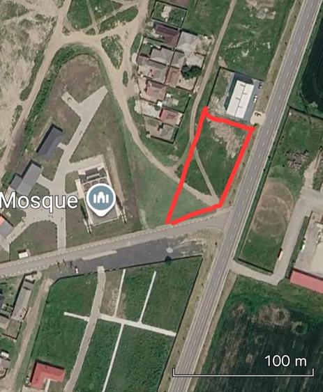 Teren de 2434 mp, în Central