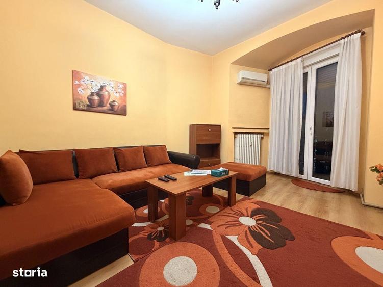 Apartament cu 2 camere, mobilat în Romană