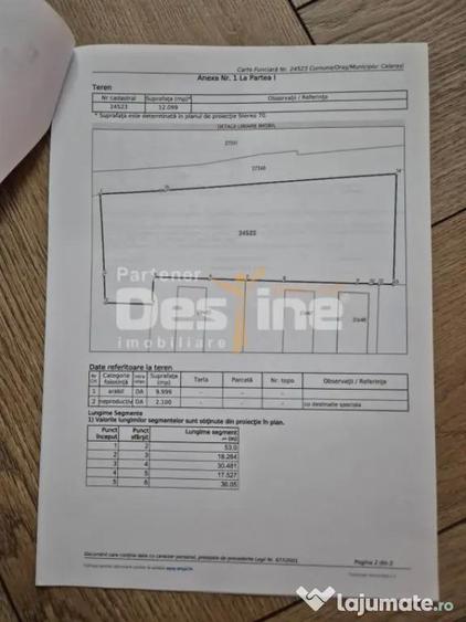 Teren de 12099 mp, în Central