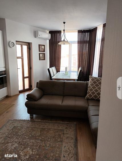 Apartament cu 2 camere, mobilat în Moșnița Nouă