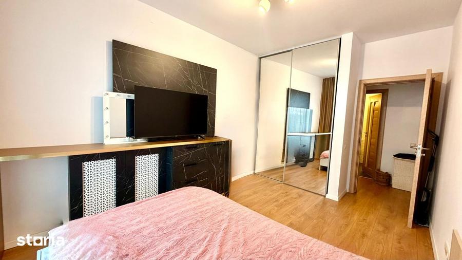 Apartament cu 3 camere, mobilat în Plopilor