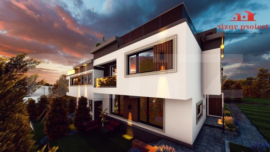Apartament spațios 110 mp, 2 parcări, terasă și curte, finisat - 16