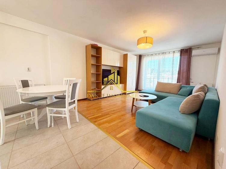 Apartament cu 2 camere semidecomandat, mobilat în Semicentral