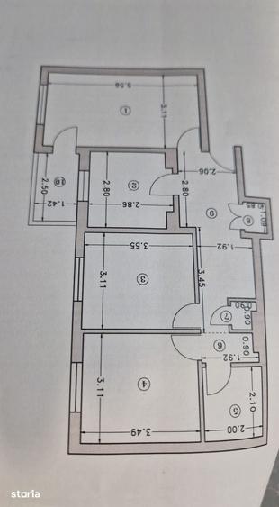 Apartament 3 camere decomandat- 69mp, Mihai Bravu -COMISION 0% - 4