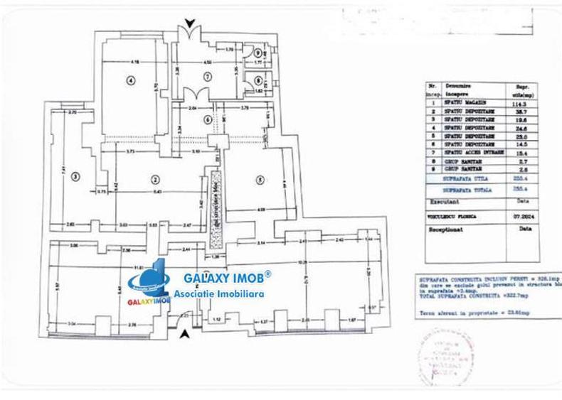 Spațiu comercial, de 255 mp, în Obor