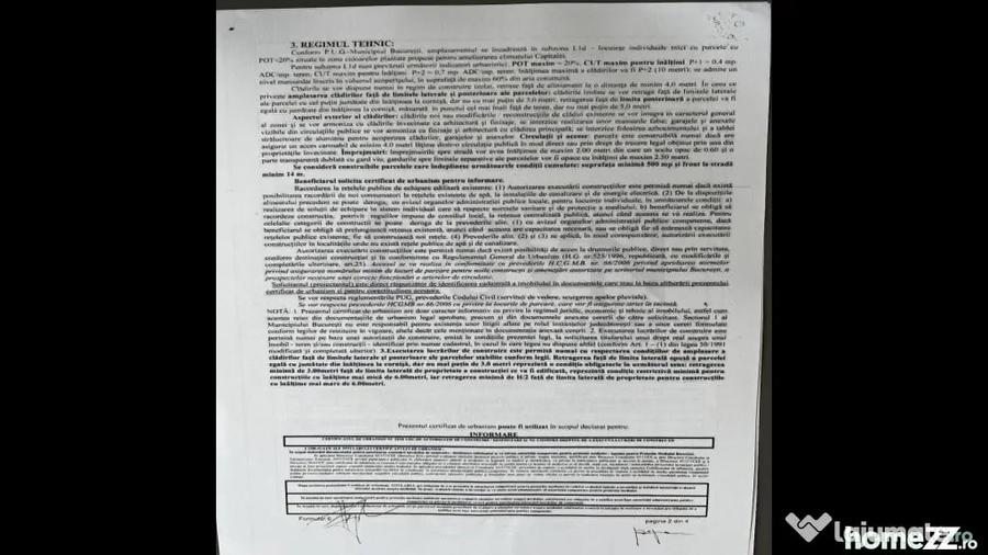 Teren în Sisești