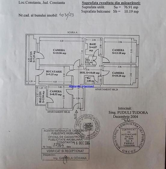 Apartament cu 4 camere, mobilat în Anda