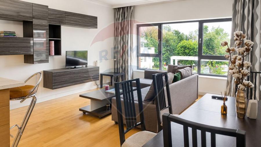 Apartament cu 2 camere decomandat, mobilat în Lacul Tei