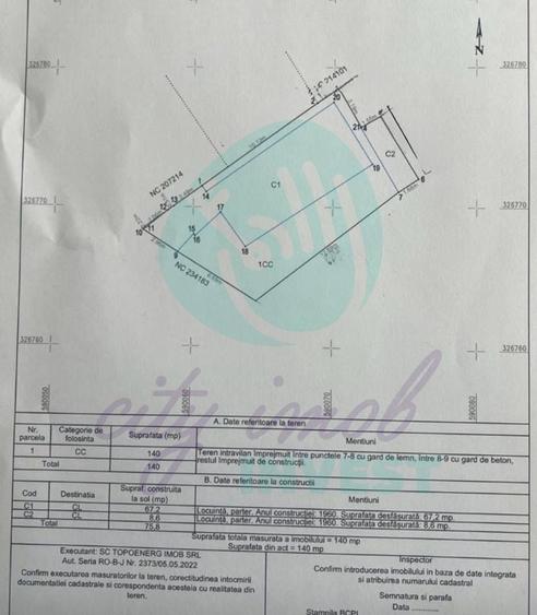 Casă individuală cu 3 camere cu Canalizare în Pache Protopopescu
