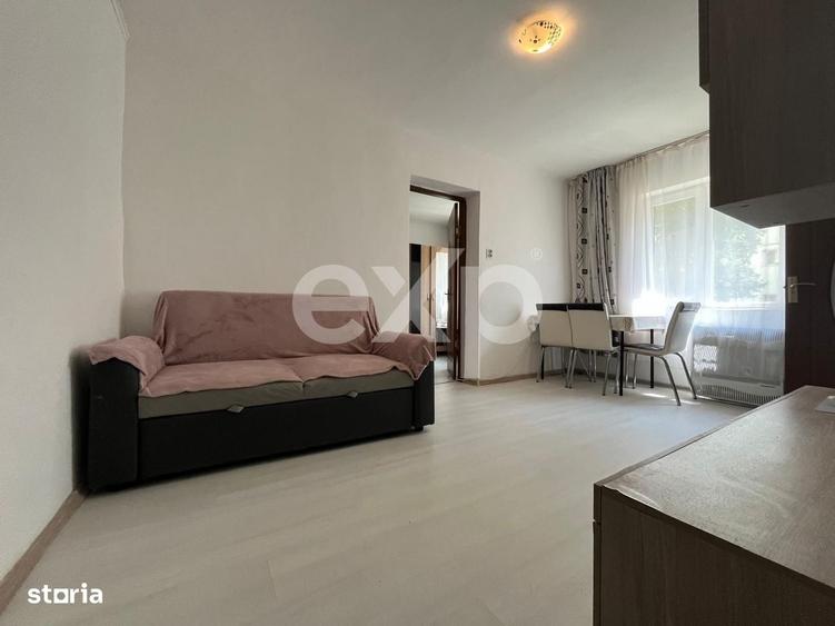 Apartament cu 2 camere semidecomandat în Central