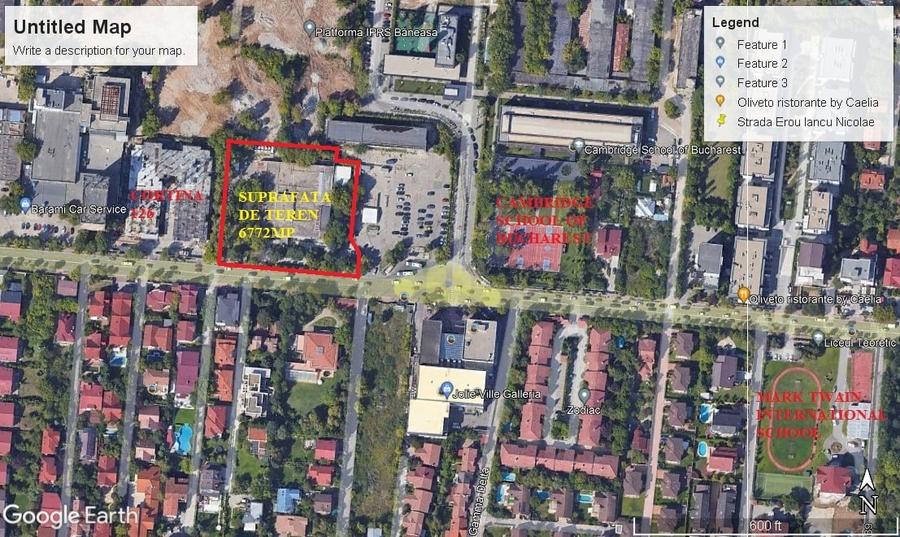 Teren Construcții intravilan de 6772 mp, în Iancu Nicolae