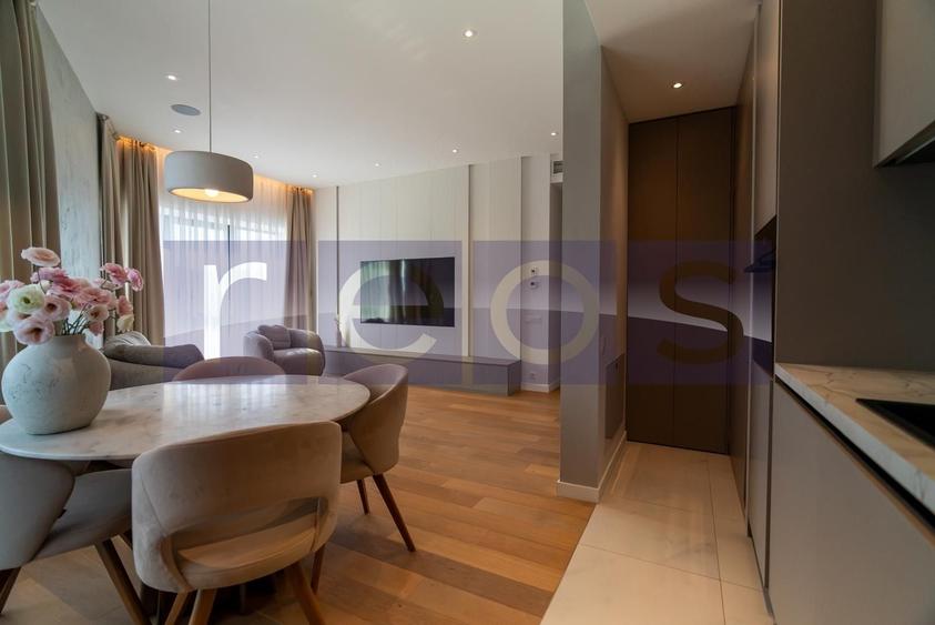Apartament cu 3 camere, mobilat în Barbu Văcărescu