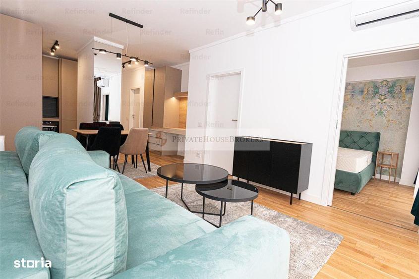Apartament cu 2 camere semidecomandat, mobilat în Bucureștii Noi