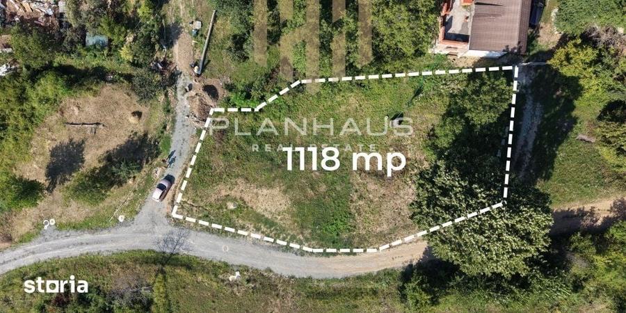 Teren de 1100 mp, în Săsar