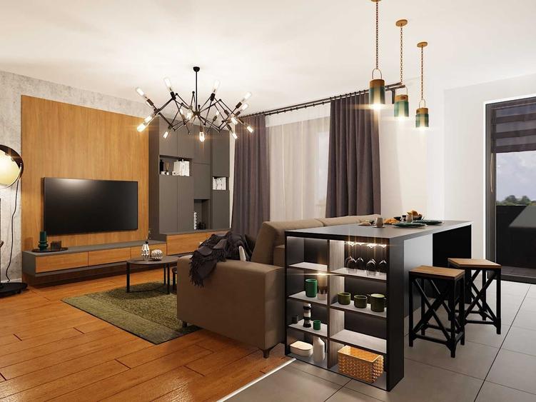 Apartament cu 3 camere decomandat în Central