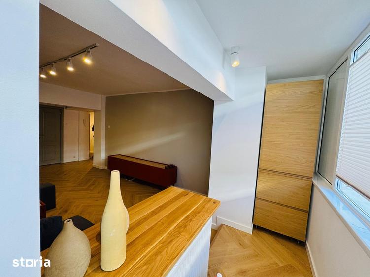 Apartament cu 3 camere, mobilat în Dorobanți