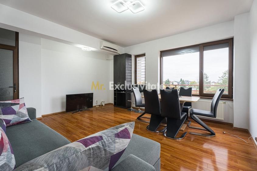 Apartament cu 2 camere decomandat, mobilat în Bucureștii Noi