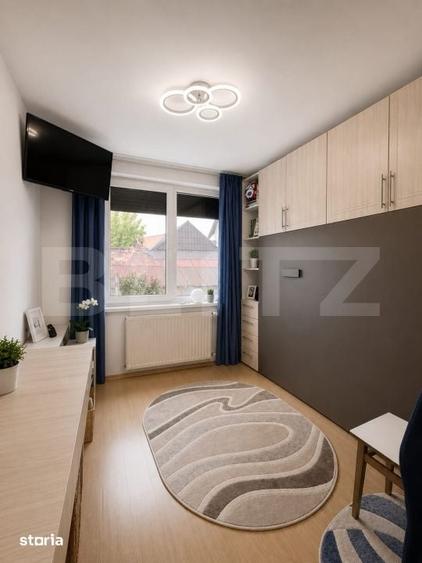 Apartament cu 3 camere semidecomandat în Florilor