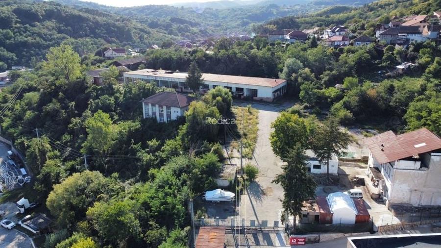 orsova - vanzare teren 18.986 mp si constructii